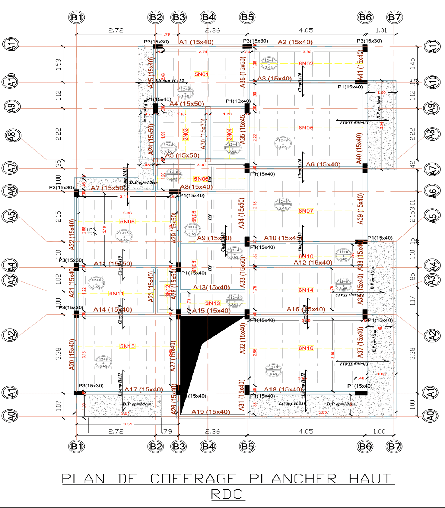 Plan BA coffrage Keuryi senegal